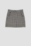 Houndstooth sukně