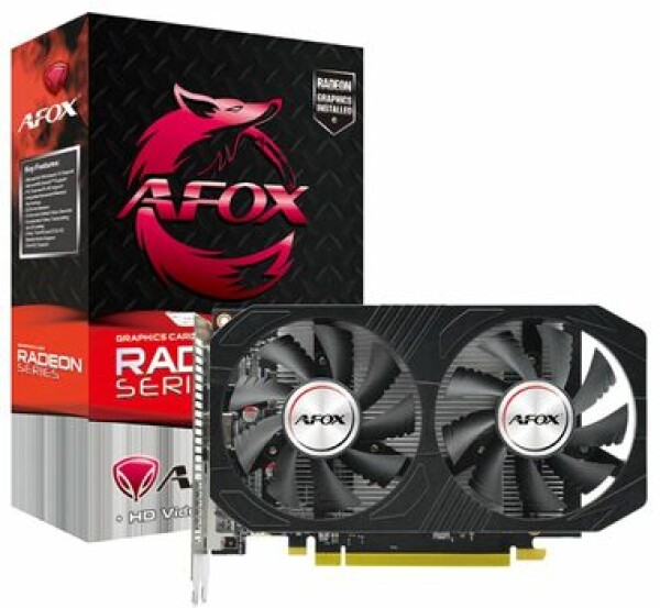 AFOX Radeon RX 550 v6 / 1071 MHz / 4GB GDDR5 / 128 bit / DVI amp; DisplayPort amp; HDMI / (16) (AFRX550-4096D5H4-V6)