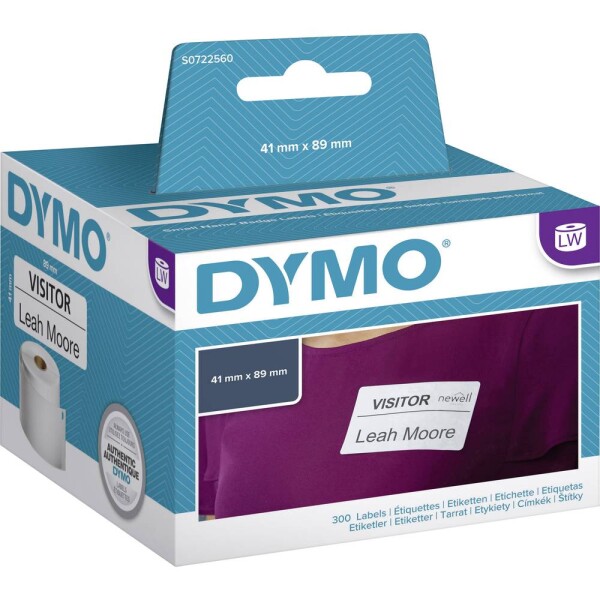 Dymo 89mm 41mm, štítky na