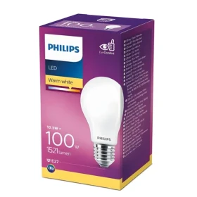 Philips Classic LEDBulb A60 10,5 W / LED žiarovka / E27 / 1521 lm / 2700K teplá biela / matná (SKL000321122)