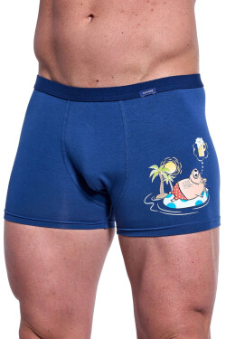 Pánske boxerky 280/244 Tattoo Piglet - CORNETTE světle modrá L