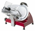 Berkel Red Line RL 250 / kuchynský krájač / 190 W / priemer noža 250 mm / 0-14 mm / červená (RSBGM01000000)