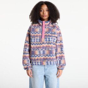 Bunda Columbia Helvetia™ II Cropped Sherpa Half Snap Fleece With Print Sea Salt/ Retrotree L