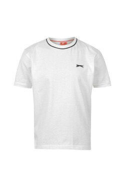 Plain T Shirt Junior White Bílá / 13 12/13 model 15042617 - Slazenger