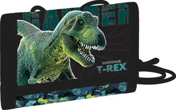 OXYBAG Detská textilná peňaženka Premium Dinosaurus (8-30724)