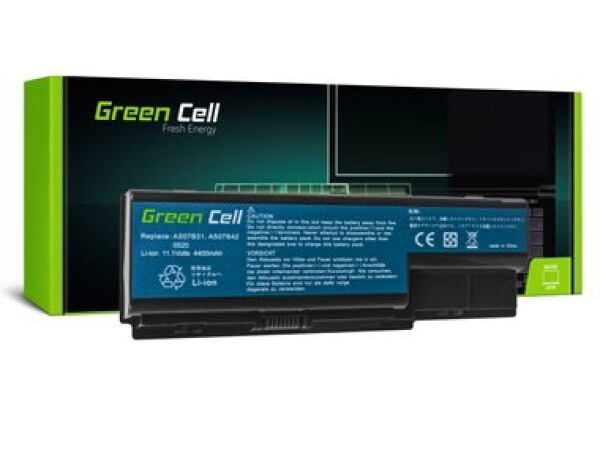 Green Cell AC03 batéria pre Acer Aspire 5220 5520 5720 7720 7520 5315 5739 6930 5739G / 11.1V / 4400mAh (5902701410049)