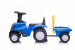 Mamido Detský traktor s prívesom New Holland T7 modrý
