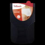 Dámske bavlnené nohavičky LADIES COTTON BOXER - BELLINDA - Black S