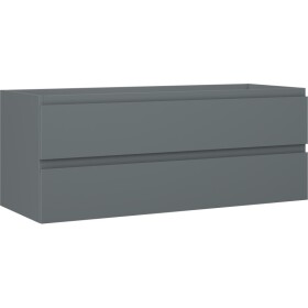 MEXEN/S - Orio kúpeľňová skrinka pod umývadlo 120, 2 zásuvky, grafit mat 91A10-12047-2-BFF66