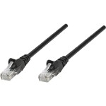 Intellinet 735476 RJ45 sieťové káble, prepojovacie káble CAT 6 S/FTP 3.00 m čierna pozlátené kontakty 1 ks; 735476