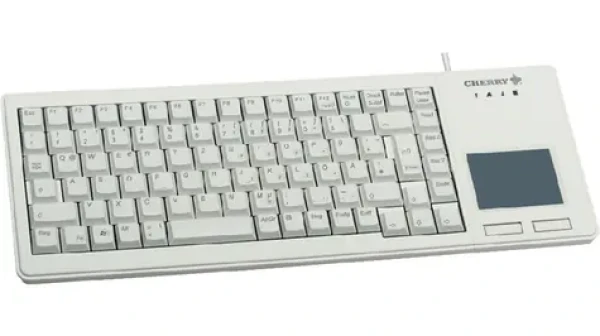 Cherry G84-5500LUMDE-0 šedá / Klávesnica s touchpadom / drôtová / USB / DE layout (G84-5500LUMDE-0)