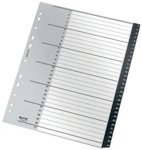Leitz RECYCLE A4 Ekologické registre 1-31 / PP (12180000)