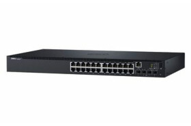 DELL Networking N1524P POE+ / 24x RJ-45 / riadený / 4X SFP+ 10GbE / 1RU (210-AEVY)