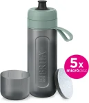 Brita Fill Go Active pastelová zelená / Filtračná fľaša na vodu / 5x filter (1059301)