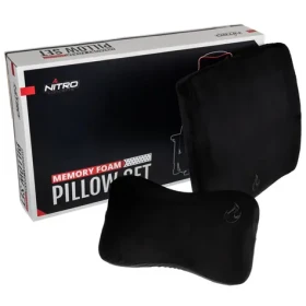 Nitro Concepts Sada vankúšov z pamäťovej peny čierna / pre stoličky Nitro Nitro Concepts (NC-PST-MF-001)