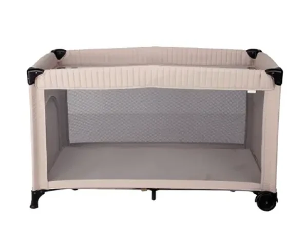 Little Dutch Postieľka cestovná Beige / od narodenia až do 36 mesiacov (max. 15 kg) (7035.BEIGELD)