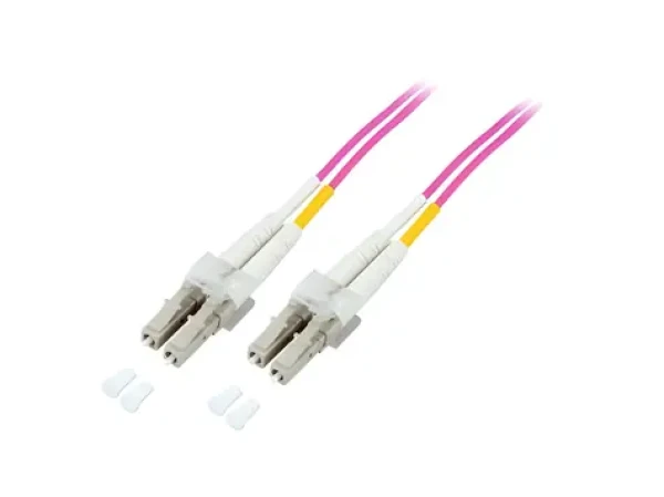 Good Connections LC/LC fialová / Optický patch kabel / Duplex / OM4 / 50/125 µm / LSZH / 10 m (LW-810LC4)