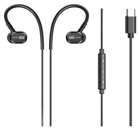 AWEI TC-6 čierna / Slúchadlá / USB-C / Stereo (TC-6)