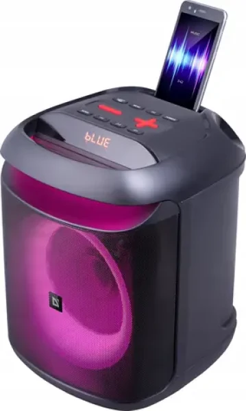 Defender BOOMER 45 čierna / bezdrôtový reproduktor / 45W / Bluetooth 5.1 / RGB / microSD / USB-C (65245)