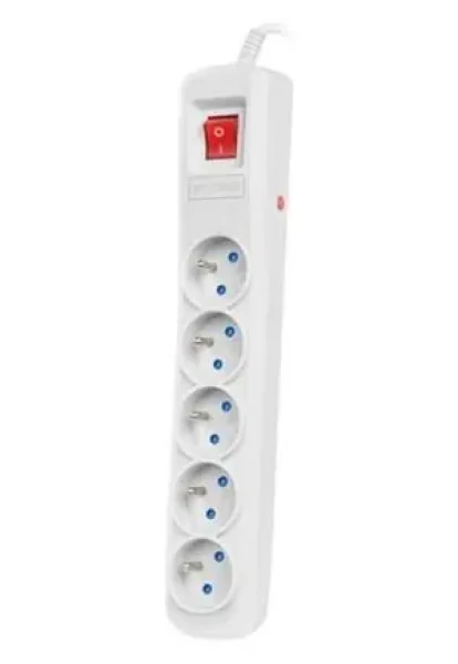 Armac ARC 5 sivá / Prepäťová ochrana / 5 zásuviek / 5 m kábel (ARC5/50/SZ)