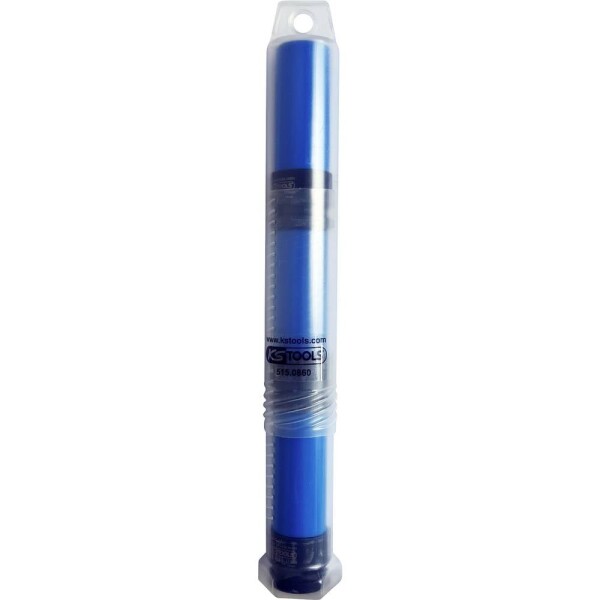 Nárazová objímka 1/2" hliníkového ráfika, dlhá, 17 mm 3x 515.1073 v plastovej rúrke KS Tools 515.0860; 515.0860