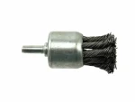 GEKO Kefa okružná vrkôčiková 28mm | vlnitý drôt S 0.5mm | stopka 6mm (G00631)