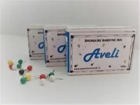 AVELI Špendlíky farebný mix (8594070115648)