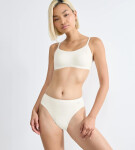 SLOGGI GO DAILY COTTON - 3× Sloggi Brushed Organic Cotton Tai SILK WHITE XL
