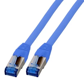 EFB Cat6a S/FTP superflex modrá / Patch kabel / 0,5 m / RJ-45 / 10 Gbit/s (K5525FBL.0,5)