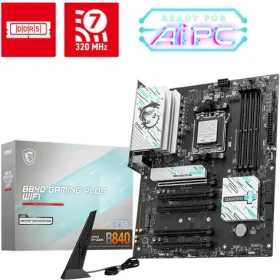 MSI B840 GAMING PLUS WIFI / B840 / 4X DDR5 / 1x 2.5 GLAN / Wi-Fi 7 / ATX (B840 GAMING PLUS WIFI)
