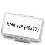 Phoenix Contact 0830723 KMK HP (40X17) držiak označenie Druh montáže: káblové spony priehľadná 50 ks; 0830723