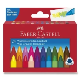 Faber-Castell Voskovky trojhranné / 24ks (120024)