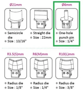 KW triO Razník pre KW triO 9521 6 mm (COK-09521-D6)