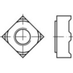 TOOLCRAFT 119086 štvorhranné matice M6 DIN 928 ocel 1000 ks; 119086