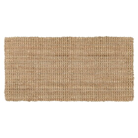 Ib Laursen Jutová rohožka Rubber Natural 120x60 cm