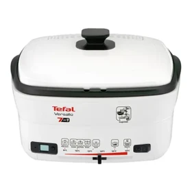 TEFAL Versalio Deluxe 7v1 FR490070 / multifunkčný hrniec / 1600 W / kapacita 1.3kg / 2L oleja / biela (FR490070)