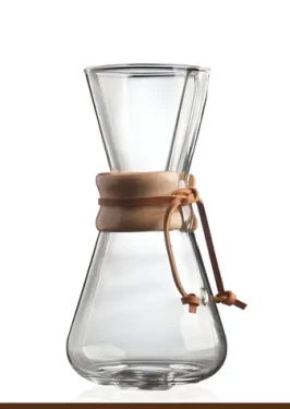 Chemex Classic CM-1C / Kanvica na kávu / sklo / 3 šálky / 450 ml (CM-1C)