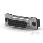 TE Connectivity TE AMP AMPLIMITE Straight Posted Metal Shell 6-338314-2 1 ks Tray; 6-338314-2