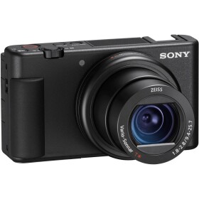 Sony ZV-1 digitálny fotoaparát 20.1 Megapixel Zoom (optický): 2.7 x čierna vrátane akumulátora 4K video, vyklápací displej; ZV1BDI.EU