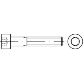 TOOLCRAFT TO-5442108 skrutky s valcovou hlavou 58 mm 70 mm vnútorný šesťhran 83912 ocel A5 25 ks; TO-5442108