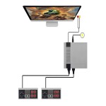 Verk ISIO 11388 Retro TV hracia konzola - 620 hier