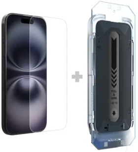 Nillkin Tvrdené Sklo 0.2mm H+ PRO 2.5D pre Apple iPhone 16 (s aplikátorom) (57983122947)