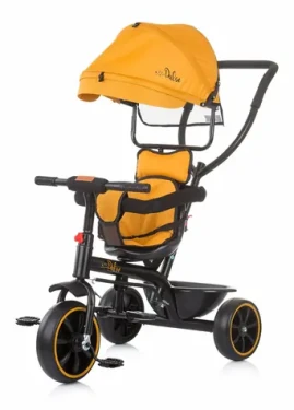 CHIPOLINO Trojkolka so strieškou Pulse 2v1 Mustard