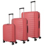 Sada cestovných kufrov Travelite Mooby S,M,L Red