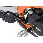 Mamido Detská benzínová motorka RamiGO ULTRA 66 125CC oranžová