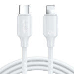 Joyroom S-CL020A9 Nabíjací kábel USB-C (M) - Lightning (M) 20W 0.25m biela (S-CL020A9 0.25m LW)