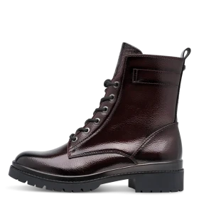 Tamaris 1-25236-43-568 Dámske členkové topánky merlot 38