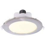 Deko Light 565332 Acrux LED vstavané svetlo En.trieda 2021: G (A - G) LED pevne zabudované LED osvetlenie 26 W biela, nerezová oceľ; 565332