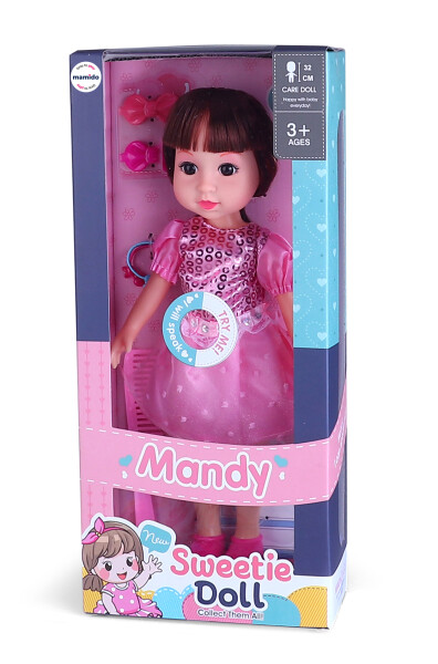 Mamido Mamido Hovoriaca bábika Mandy 32 cm s doplnkami
