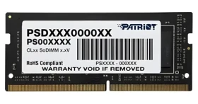 Patriot 8GB / Operačná pamäť / DDR4 / SO-DIMM / 3200 MHz / CL22 / 1.2 V (PSD48G320082S)